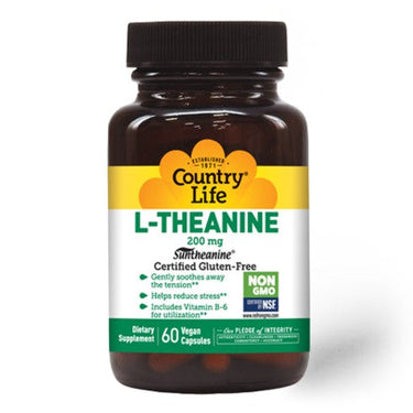 L-Theanine 200 mg - Country Life